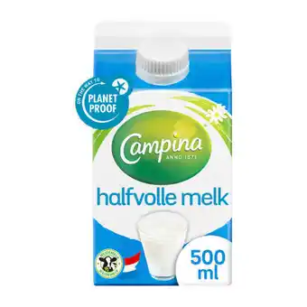 Coop Campina halfvolle melk aanbieding