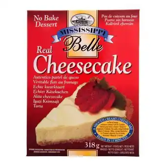 Coop Mississippi belle real cheesecake no bake dessert aanbieding