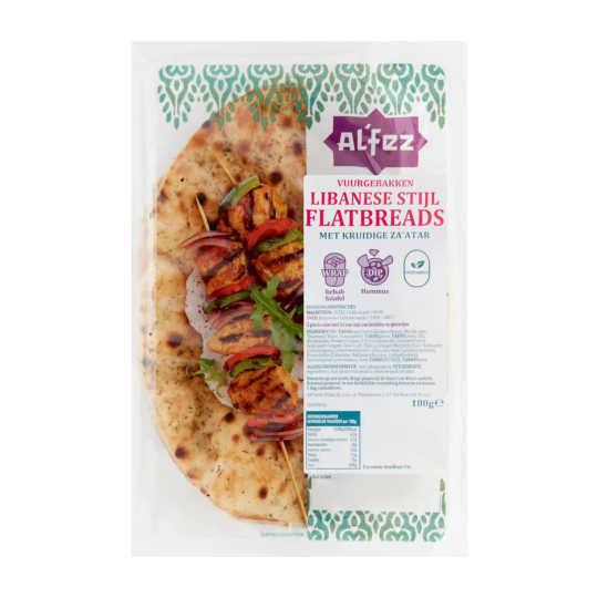 Al 'fez za'atar flatbread aanbieding bij Coop