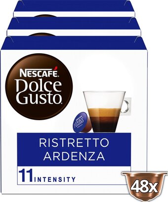 Bol.com Nescafé dolce gusto espresso ristretto ardenza - 48 koffiecups aanbieding