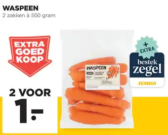 Jumbo Waspeen 2x500g aanbieding