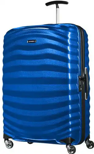 Coolblue Samsonite Lite-Shock Spinner 75cm Pacific Blue aanbieding