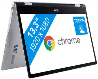 Coolblue Acer Chromebook Spin 513 CP513-1H-S4MH aanbieding