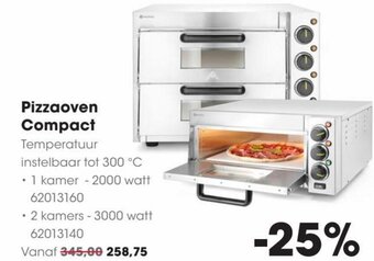 HANOS Pizzaoven Compact aanbieding