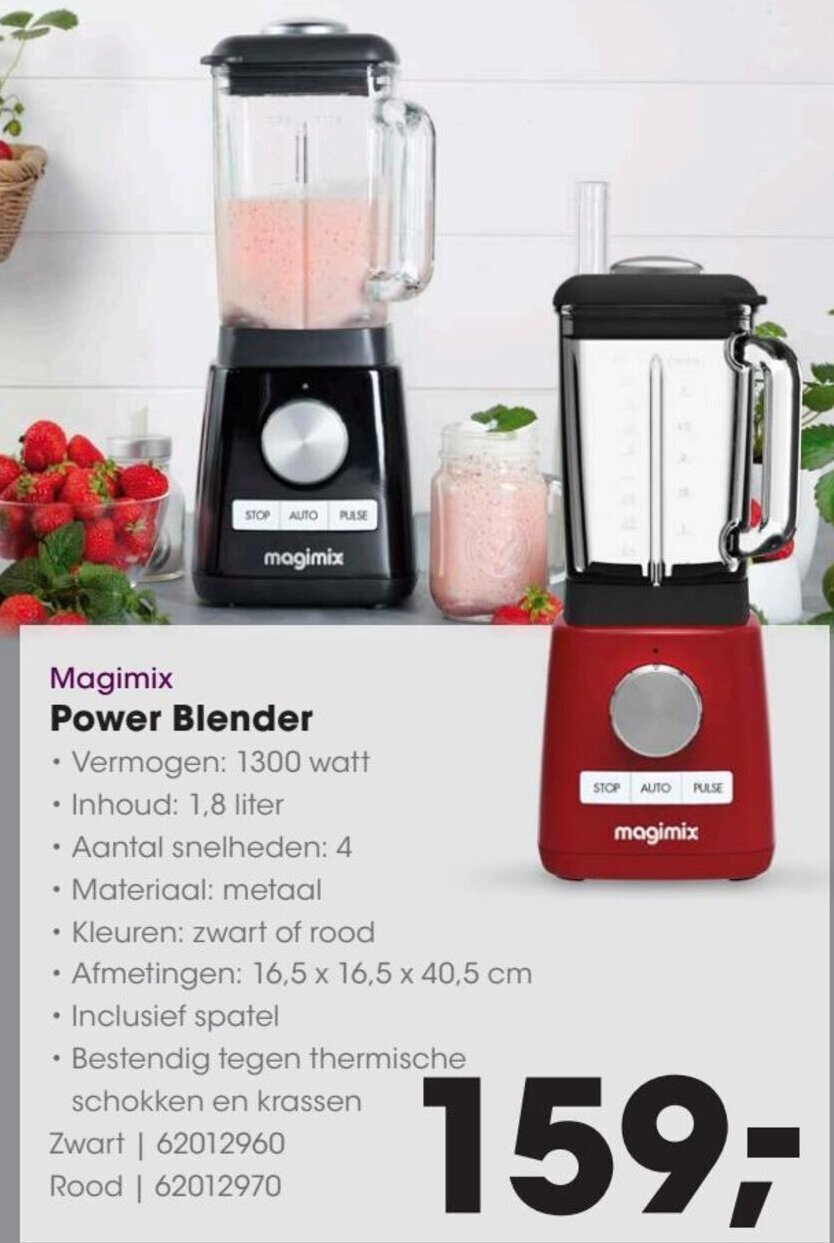 Magimix Power Blender aanbieding bij HANOS