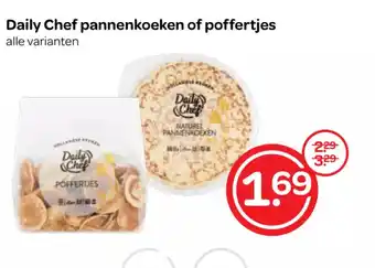 Spar Daily Chef pannenkoeken of poffertjes aanbieding