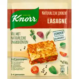 Jumbo Knorr natuurlijk lekker! maaltijdmix lasagne 43g aanbieding