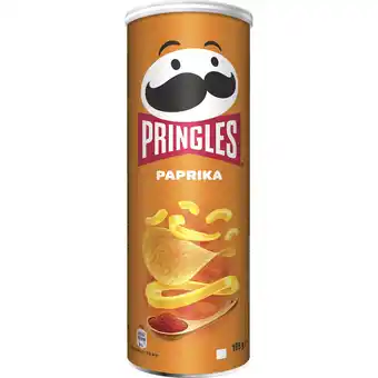 Jumbo Pringles paprika chips 165g aanbieding