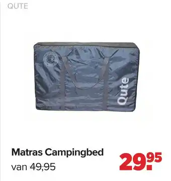 Baby-Dump Matras Campingbed aanbieding