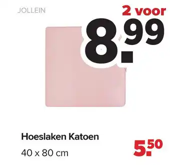 Baby-Dump Hoeslaken Katoen aanbieding