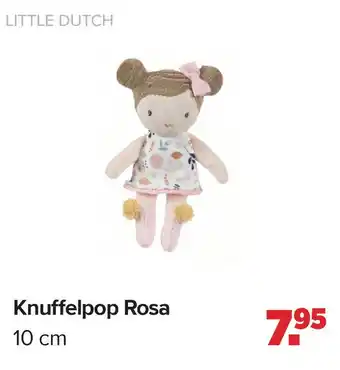 Baby-Dump Knuffelpop Rosa aanbieding