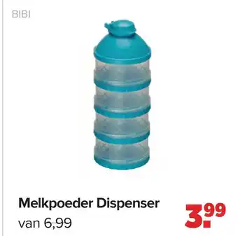 Baby-Dump Melkpoeder Dispenser aanbieding