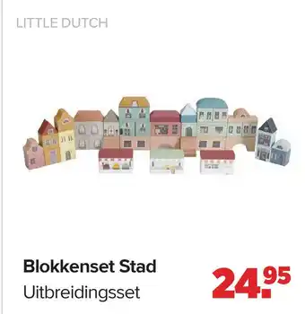 Baby-Dump Blokkenset Stad aanbieding