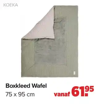 Baby-Dump Boxkleed Wafel vanaf aanbieding