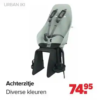 Baby-Dump Achterzitje aanbieding