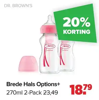 Baby-Dump Brede Hals Options+ aanbieding