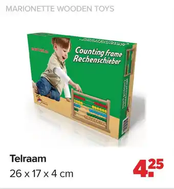 Baby-Dump Telraam aanbieding