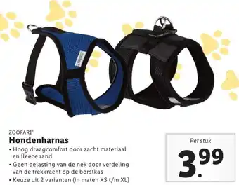 Lidl Hondenharnas aanbieding