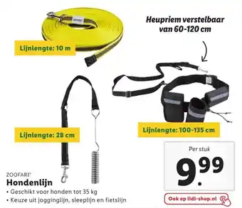 Lidl Hondenlijn 35kg aanbieding