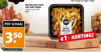 Poiesz Noordertrots bami met babi ketjap aanbieding