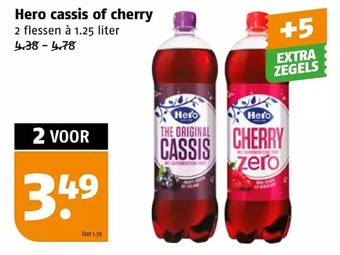 Poiesz Hero cassis of cherry aanbieding