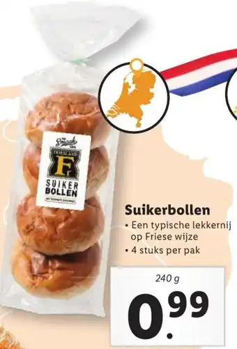 Lidl Suikerbollen 240g aanbieding