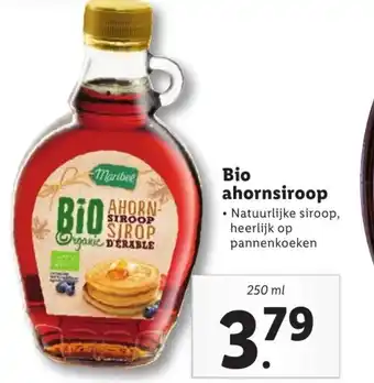Lidl Bio ahornsiroop 250ml aanbieding