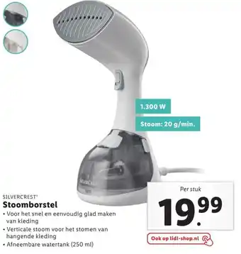Lidl Stoomborstel aanbieding