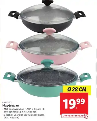 Lidl Hapjespan 28cm aanbieding