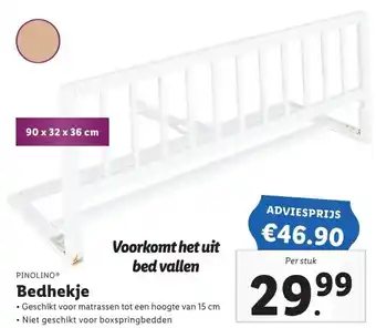 Lidl Bedhekje aanbieding