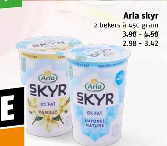 Poiesz Arla skyr aanbieding