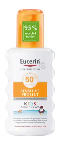 De Online Drogist Eucerin sun sensitive protect kids sun spray spf 50+ 200ml aanbieding
