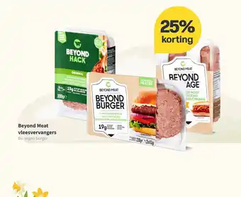 Picnic Beyond Meat vleesvervangers Bv. vegan burger aanbieding