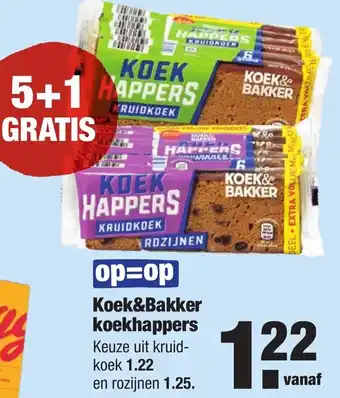 ALDI Koek&Bakker koekhappers 6 stuks aanbieding