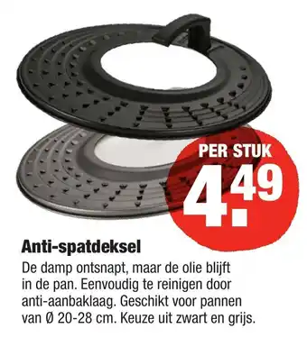 ALDI Anti-spatdeksel aanbieding