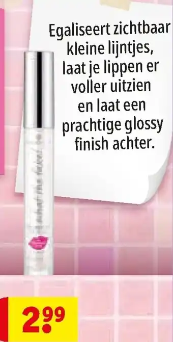 Kruidvat Essence Lipgloss aanbieding