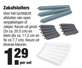 ALDI Zakafsluiters aanbieding