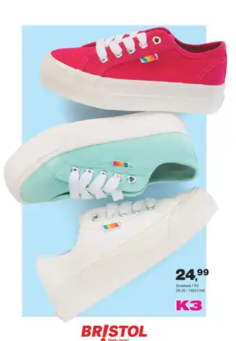 Bristol Canvasschoenen K3 aanbieding