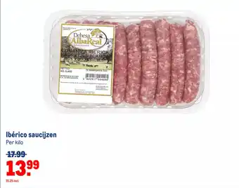 Makro Ibérico saucijzen aanbieding