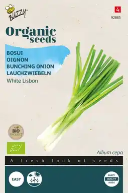 Welkoop Buzzy bosui allium cepa l. white lisbon - uien - 2 gram aanbieding