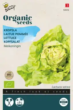 Welkoop Buzzy kropsla lactuca sativa meikoningin - sla - 1 g aanbieding
