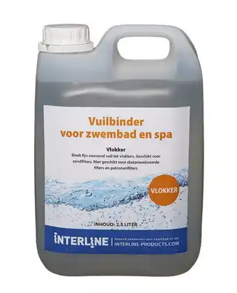 Welkoop Interline vlokkingsmiddel - 2,5 l aanbieding