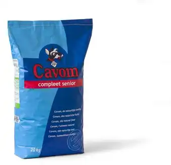 Welkoop Cavom compleet senior - hondenvoer - 20 kg aanbieding