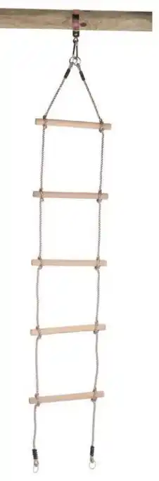 Welkoop Swing king - touwladder - bruin aanbieding