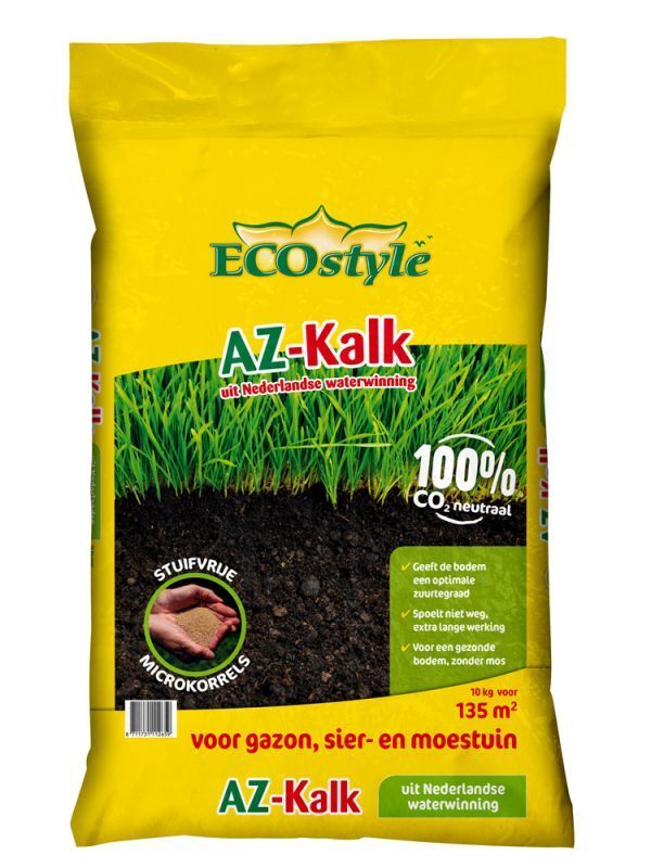 Welkoop Ecostyle gazon az-kalk - 4-seizoenenkalk - 10 kg aanbieding