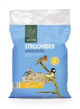 Welkoop Welkoop strooivoer onkruidvrij - tuinvogelvoer - 12 kg aanbieding