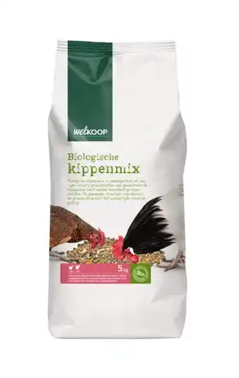 Welkoop Welkoop kippenmix biologisch - kippenvoer - 5 kg aanbieding