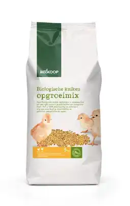 Welkoop Welkoop kuikenopgroeimix biologisch - kuikenvoeding - 5 kg aanbieding