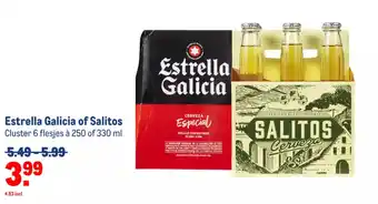 Makro Estrella Galicia of Salitos aanbieding