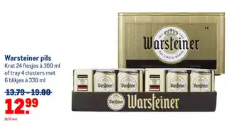 Makro Warsteiner pils aanbieding